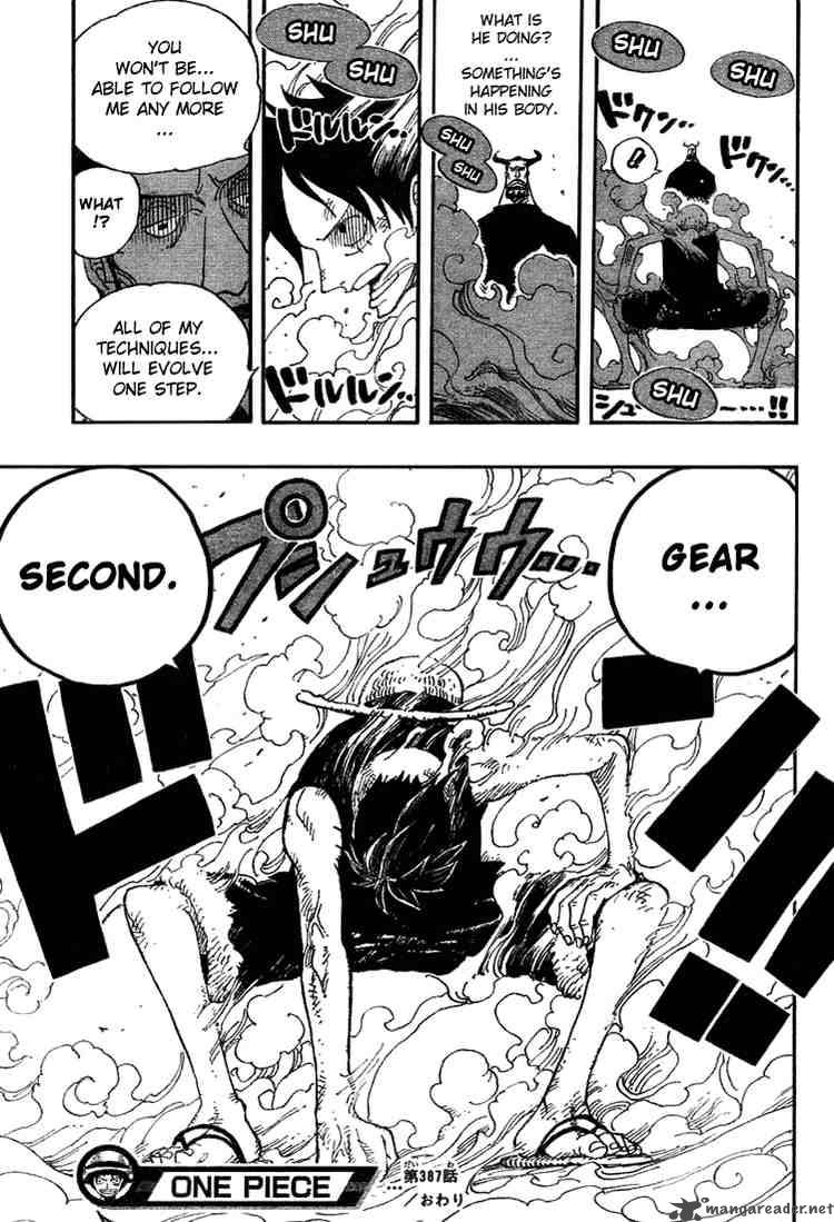 One Piece Chapter 387 — page 17