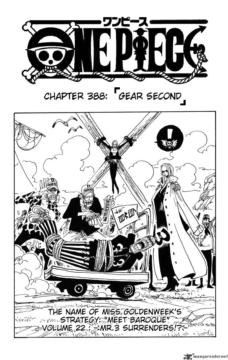 One Piece Chapter 388 — page 1