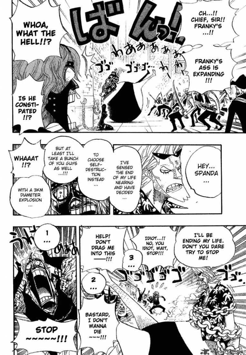 One Piece Chapter 389 — page 8