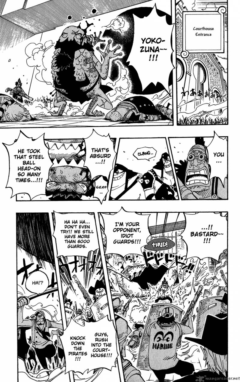 One Piece Chapter 390 — page 9
