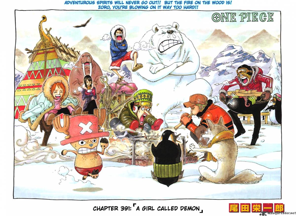 One Piece Chapter 391 — page 1