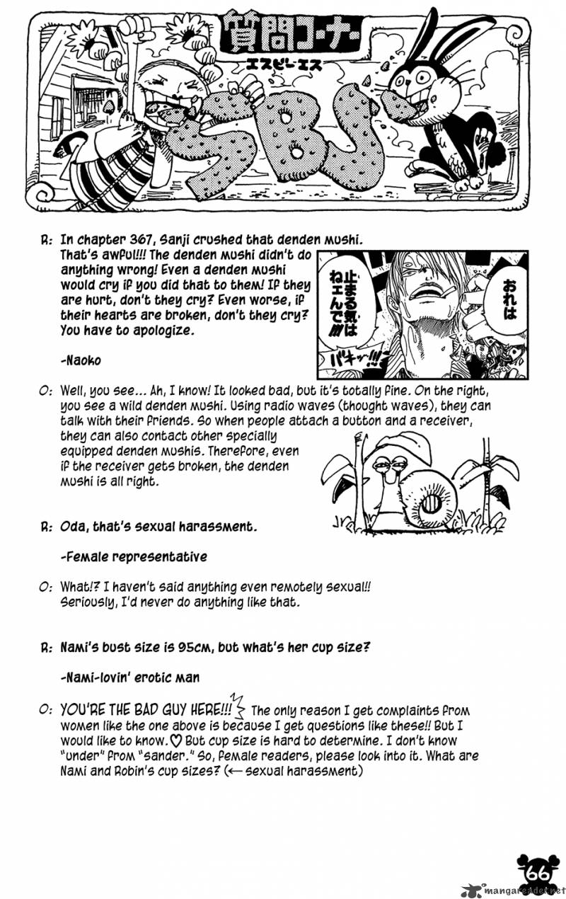 One Piece Chapter 391 — page 20