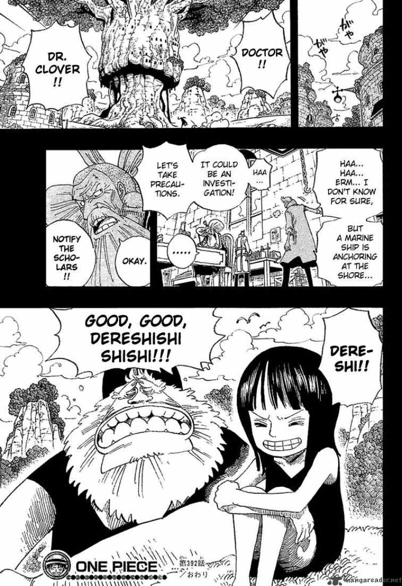 One Piece Chapter 392 — page 19