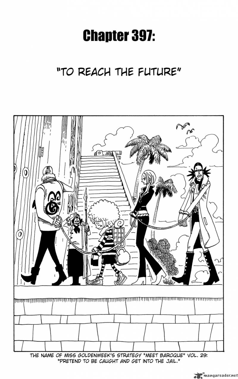 One Piece Chapter 397 — page 1