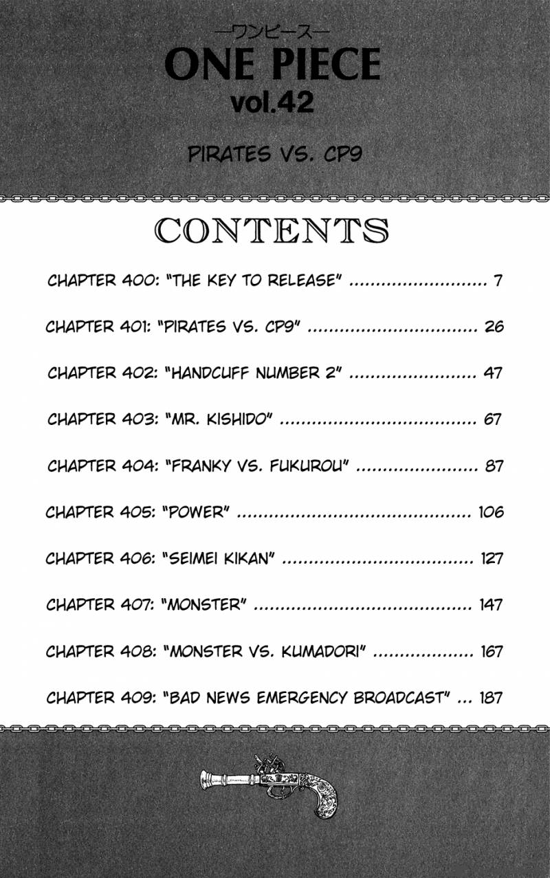 One Piece Chapter 400 — page 10