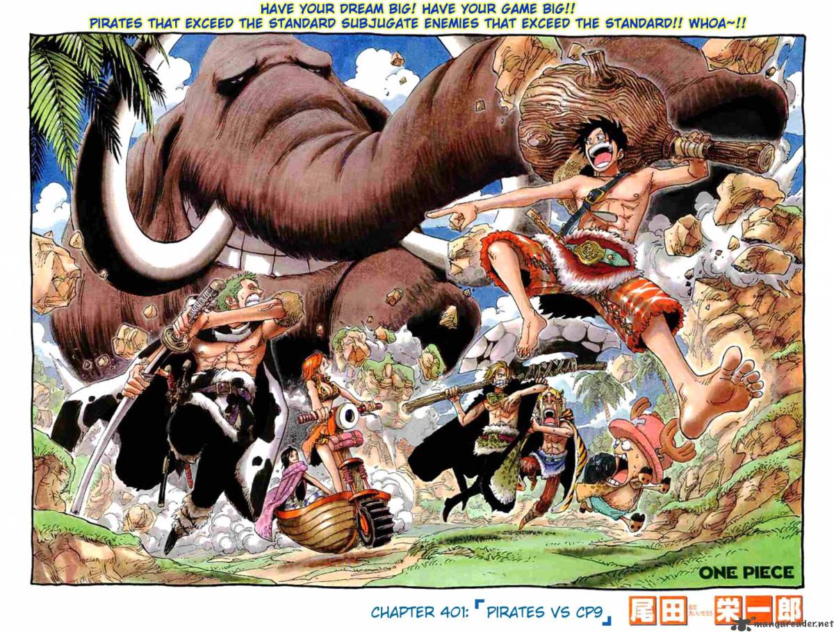 One Piece Chapter 401 — page 1