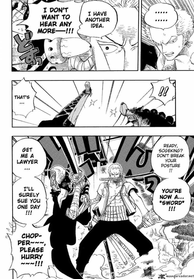 One Piece Chapter 406 — page 9