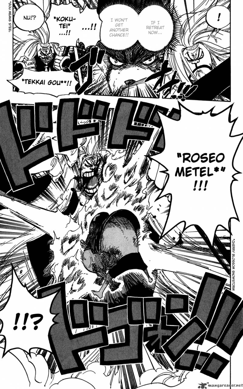 One Piece Chapter 407 — page 5