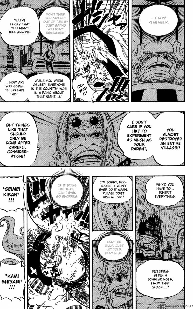One Piece Chapter 407 — page 9