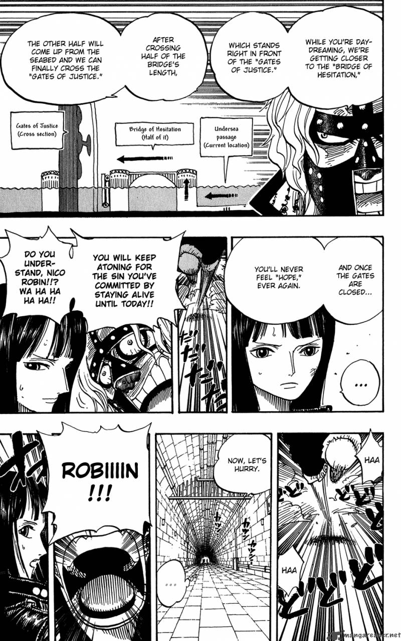 One Piece Chapter 408 — page 16