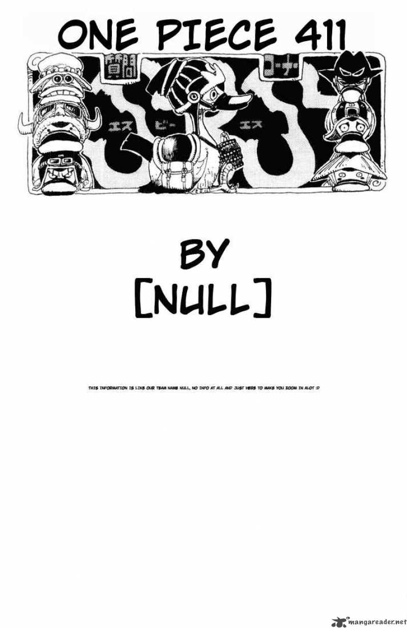One Piece Chapter 411 — page 18