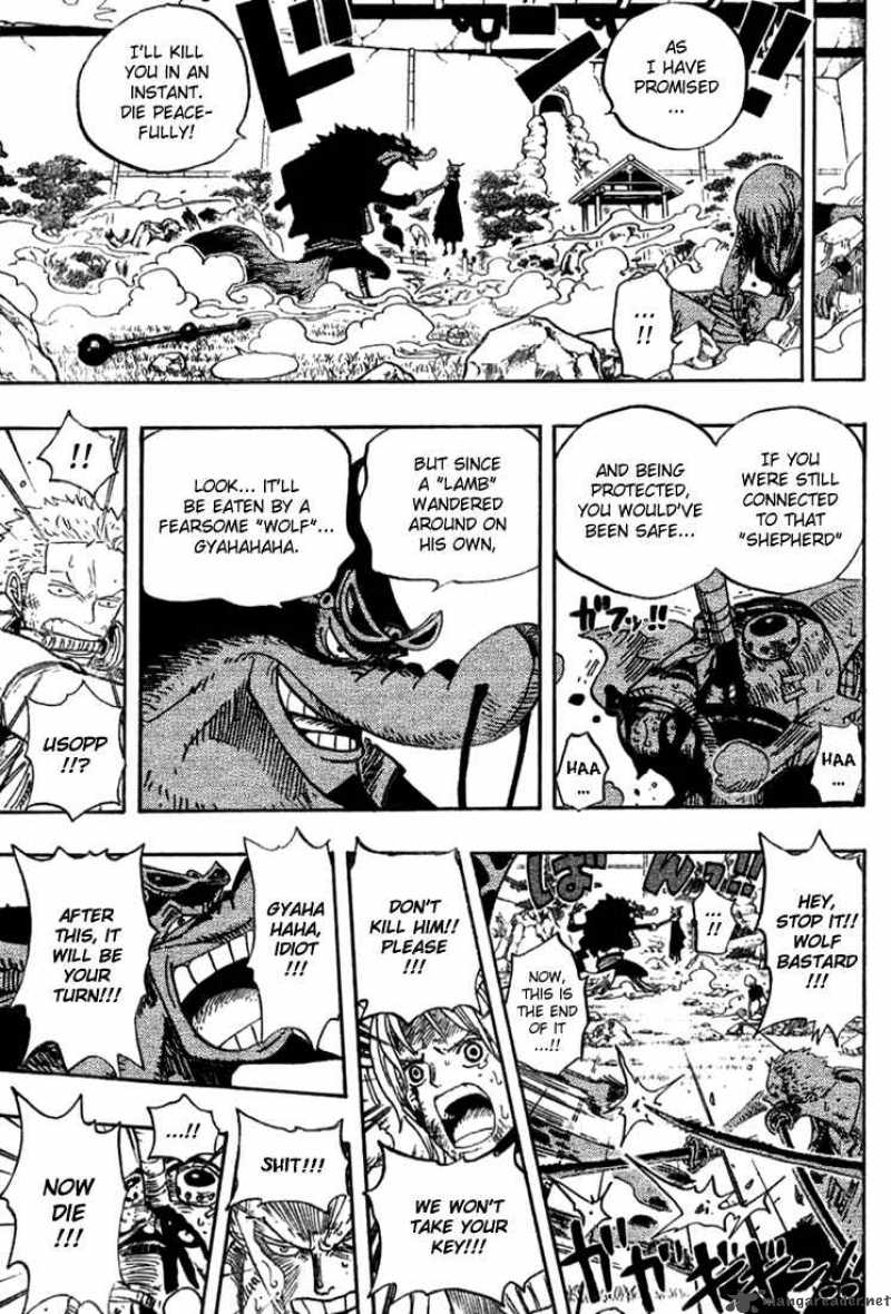 One Piece Chapter 413 — page 17