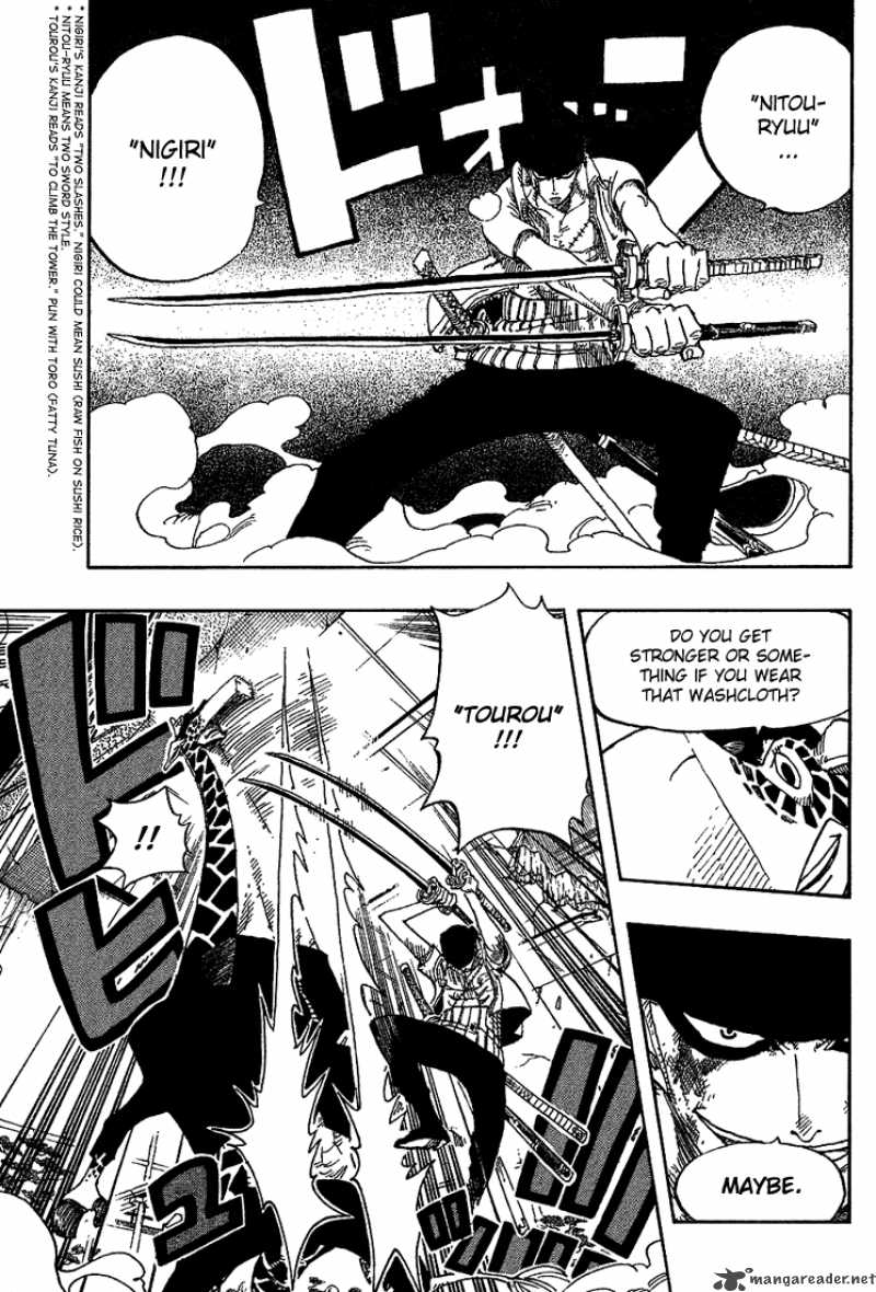 One Piece Chapter 416 — page 9