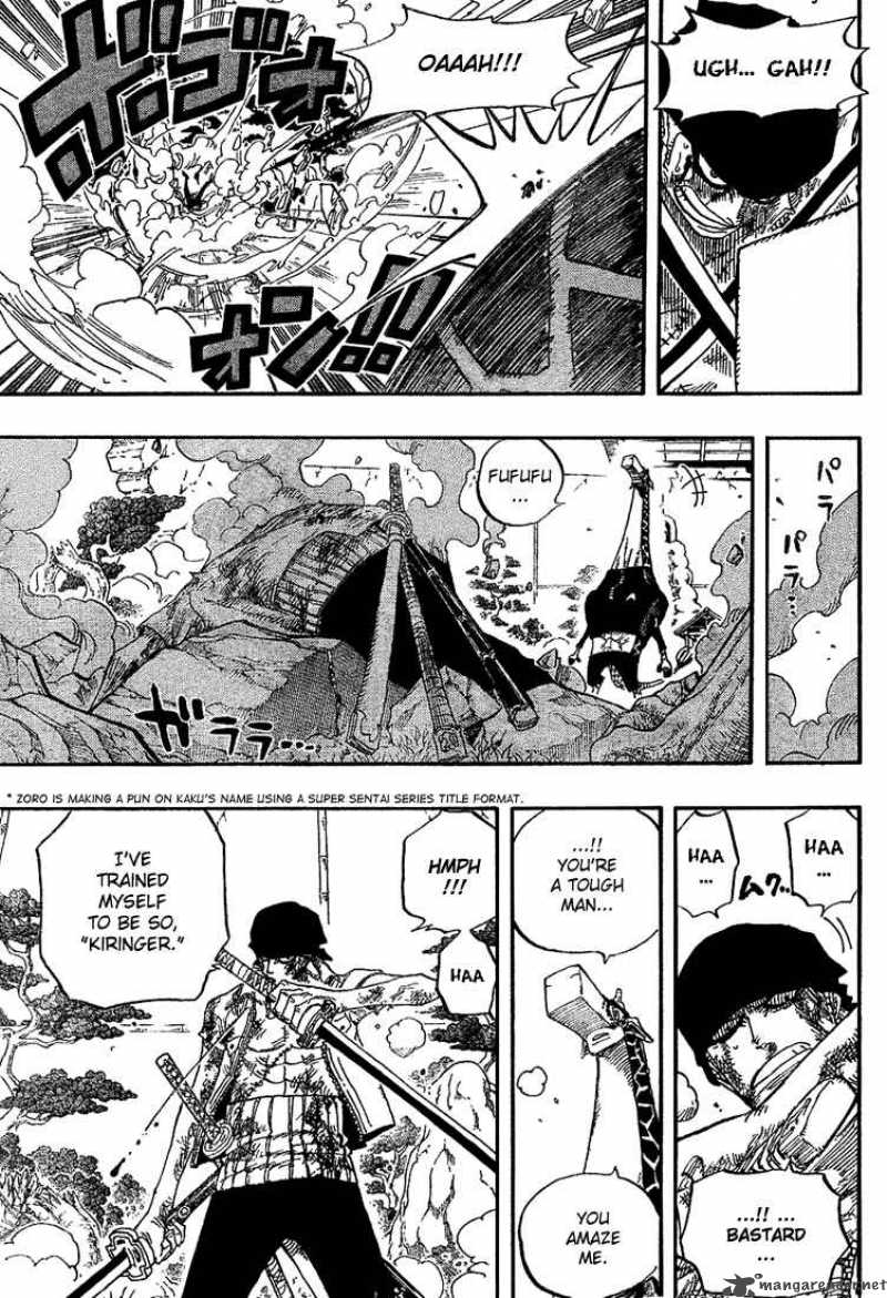 One Piece Chapter 416 — page 15
