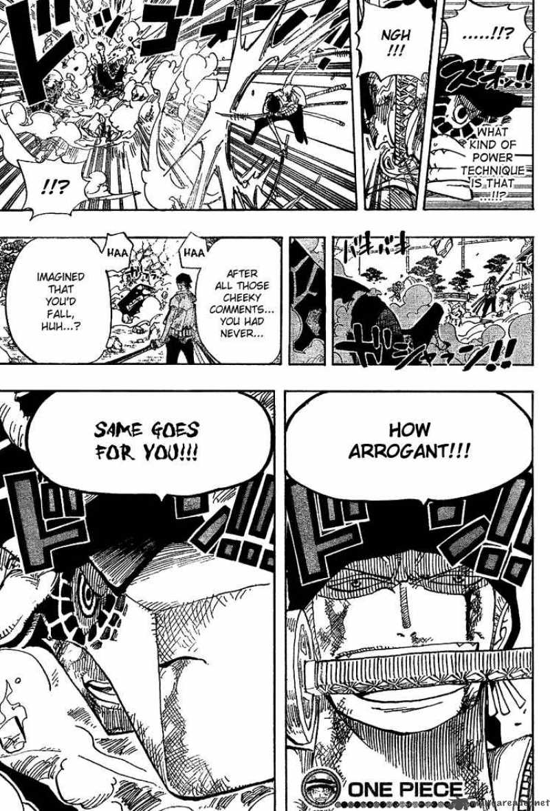 One Piece Chapter 416 — page 19