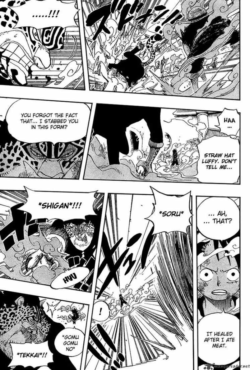 One Piece Chapter 418 — page 17