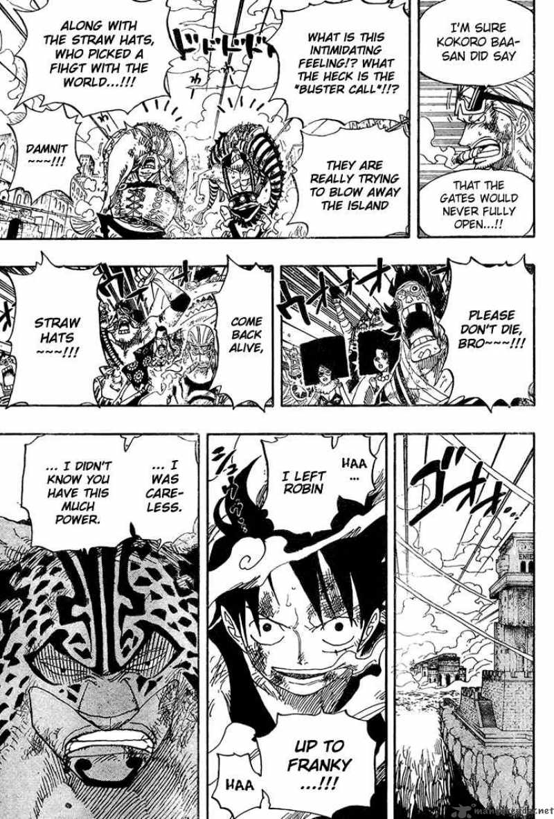 One Piece Chapter 419 — page 3