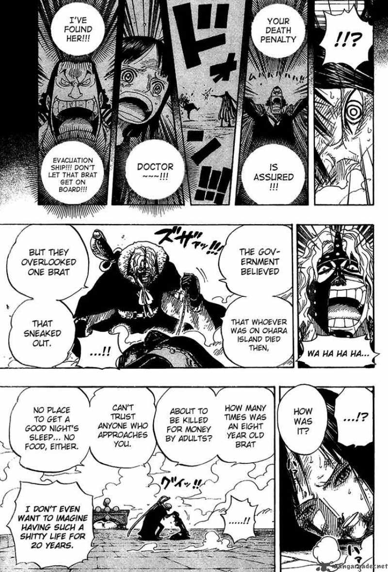 One Piece Chapter 419 — page 9