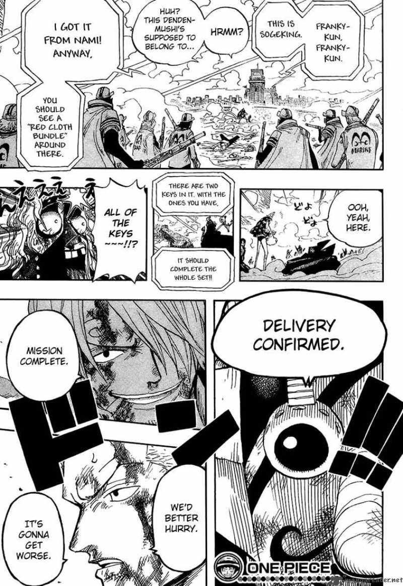 One Piece Chapter 419 — page 17