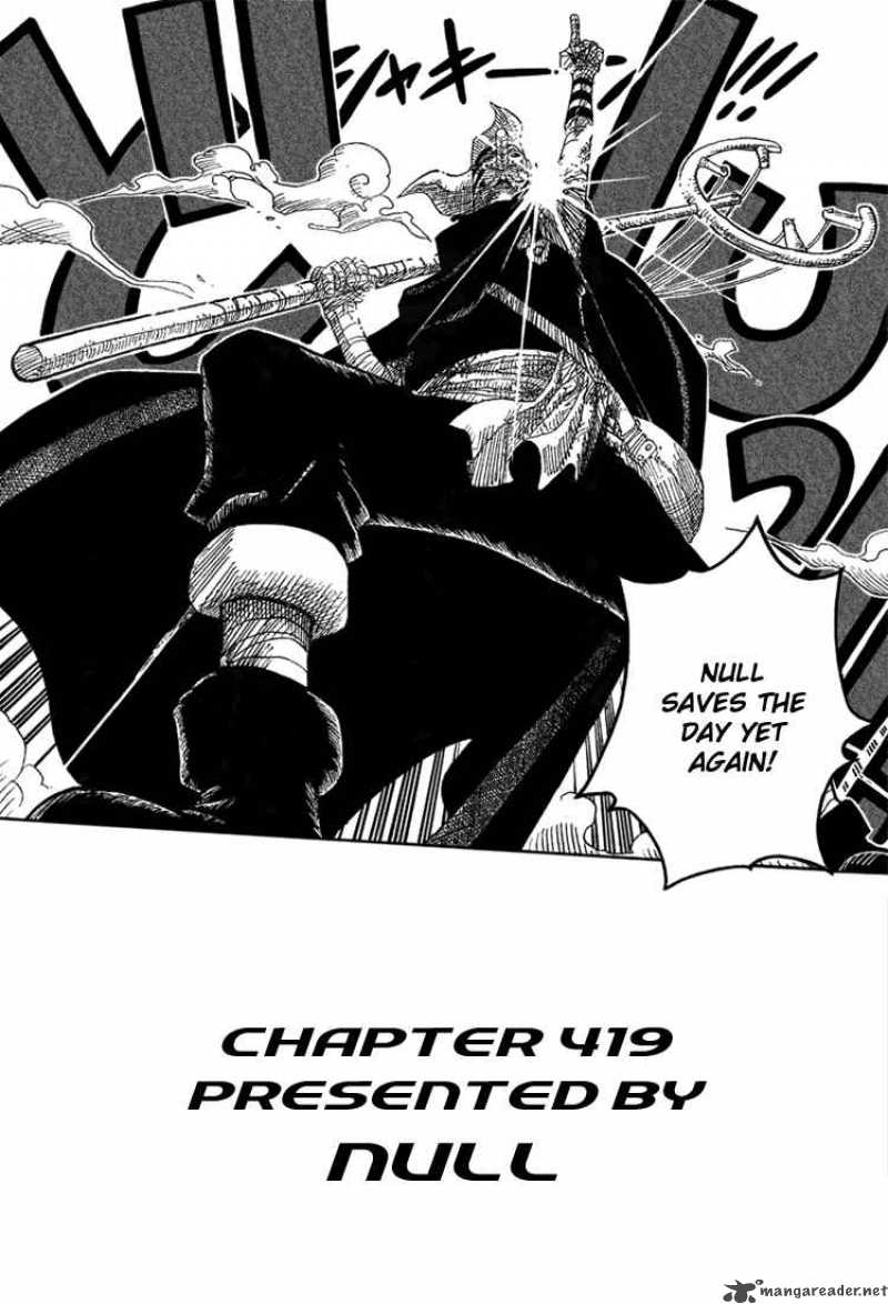 One Piece Chapter 419 — page 18