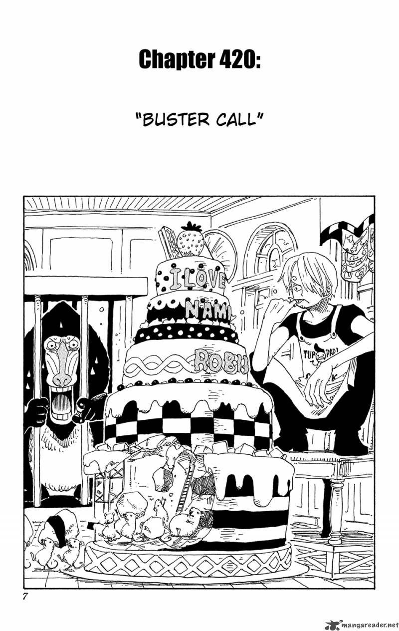 One Piece Chapter 420 — page 11