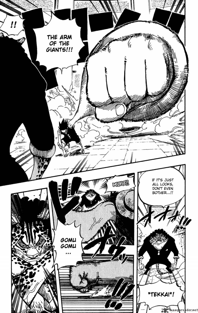 One Piece Chapter 421 — page 16