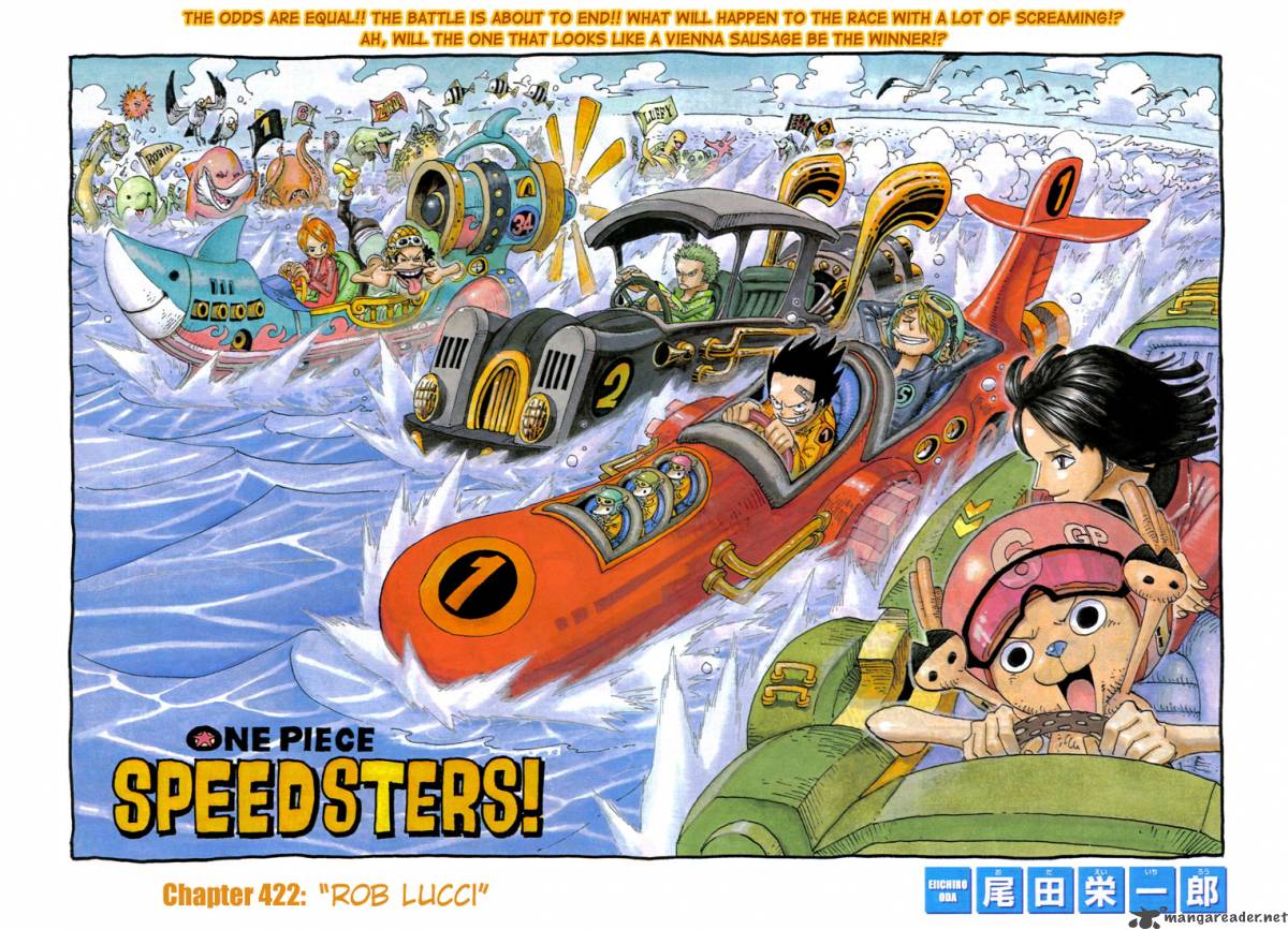 One Piece Chapter 422 — page 1