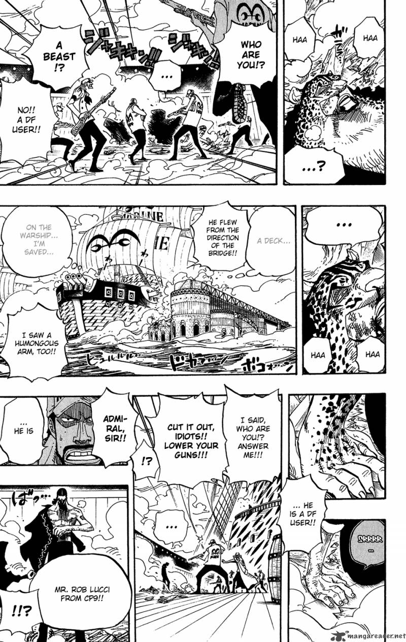 One Piece Chapter 422 — page 9