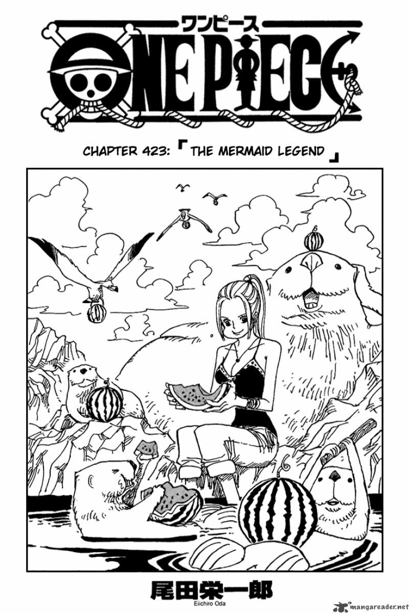One Piece Chapter 423 — page 1