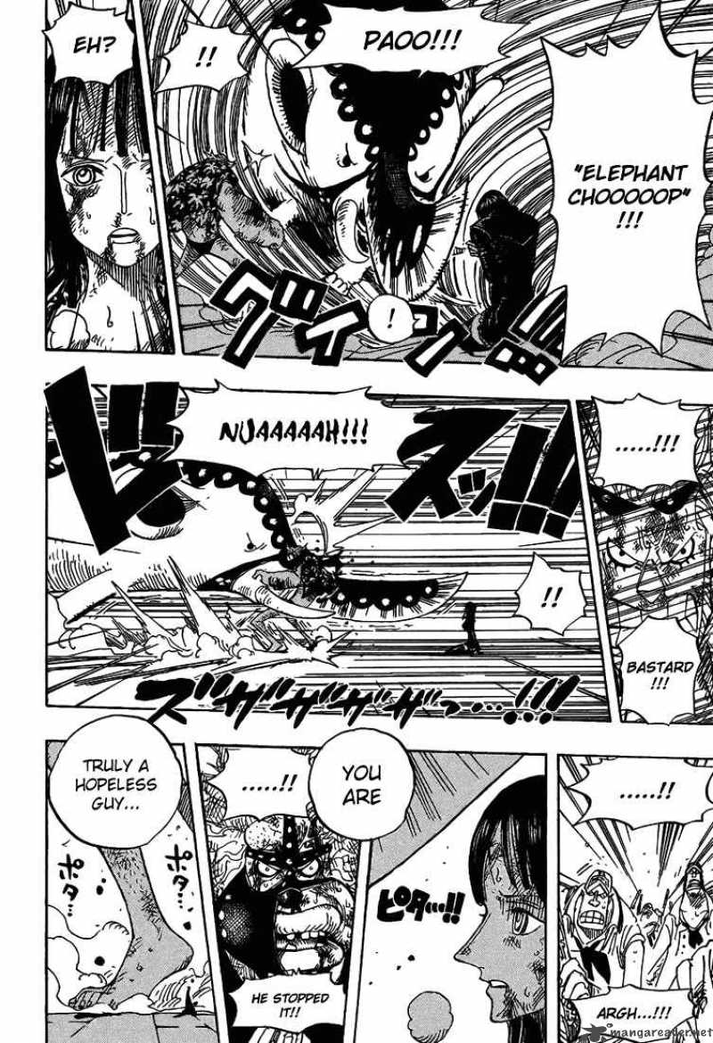 One Piece Chapter 423 — page 8