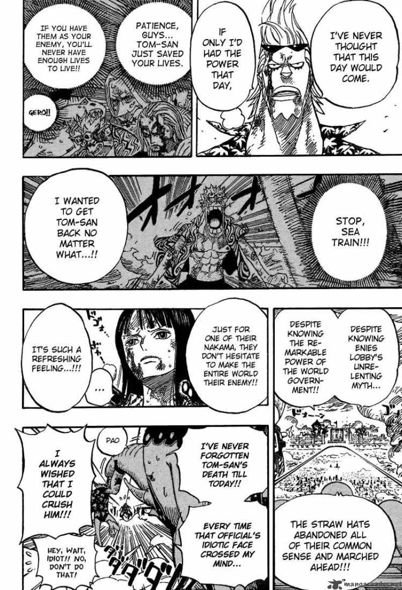 One Piece Chapter 423 — page 10