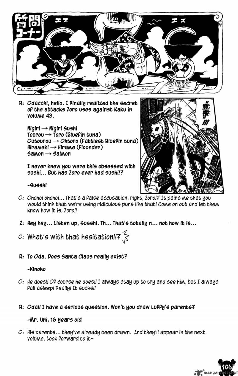 One Piece Chapter 424 — page 19