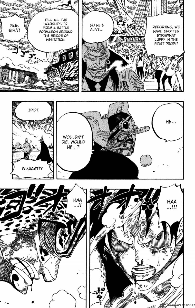 One Piece Chapter 425 — page 17