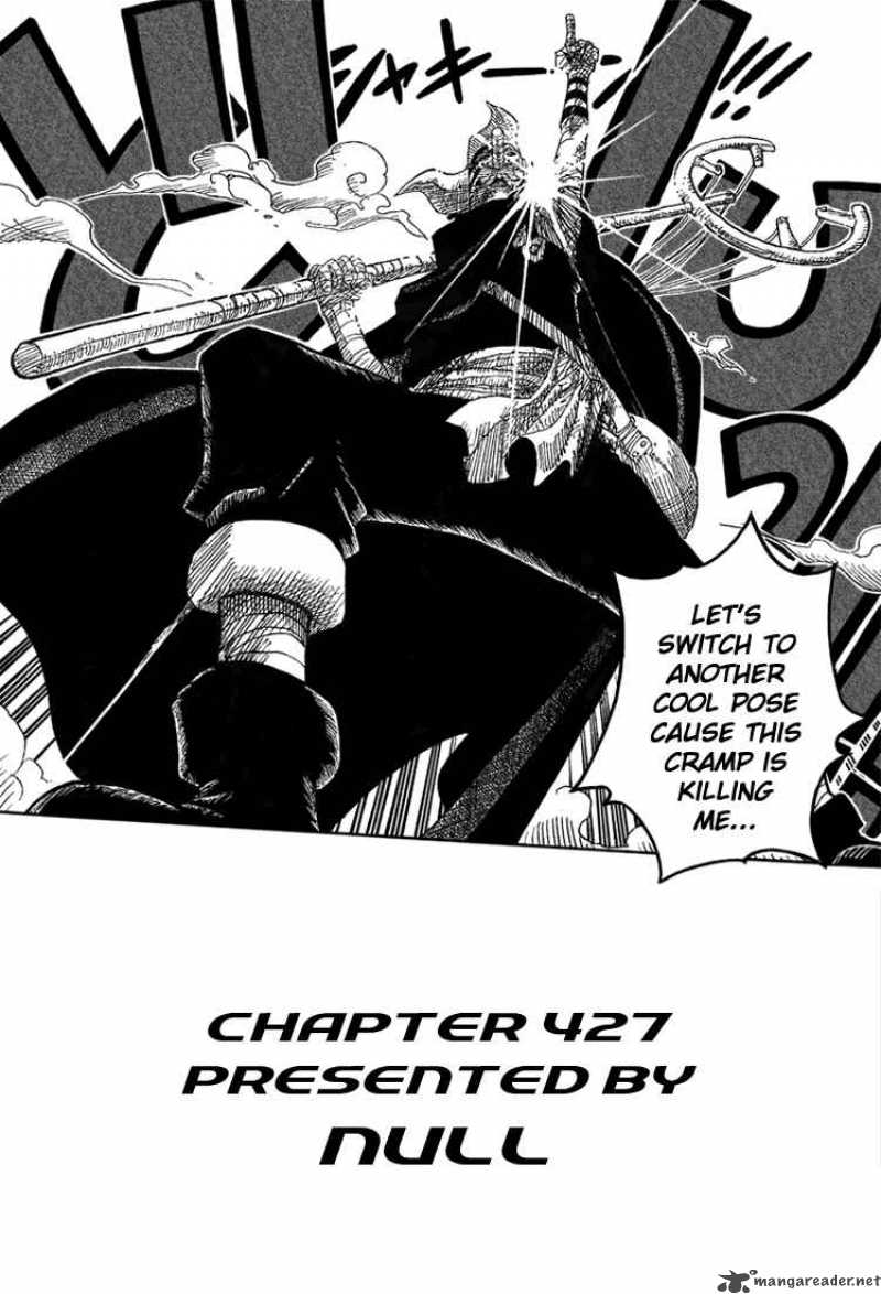 One Piece Chapter 427 — page 19