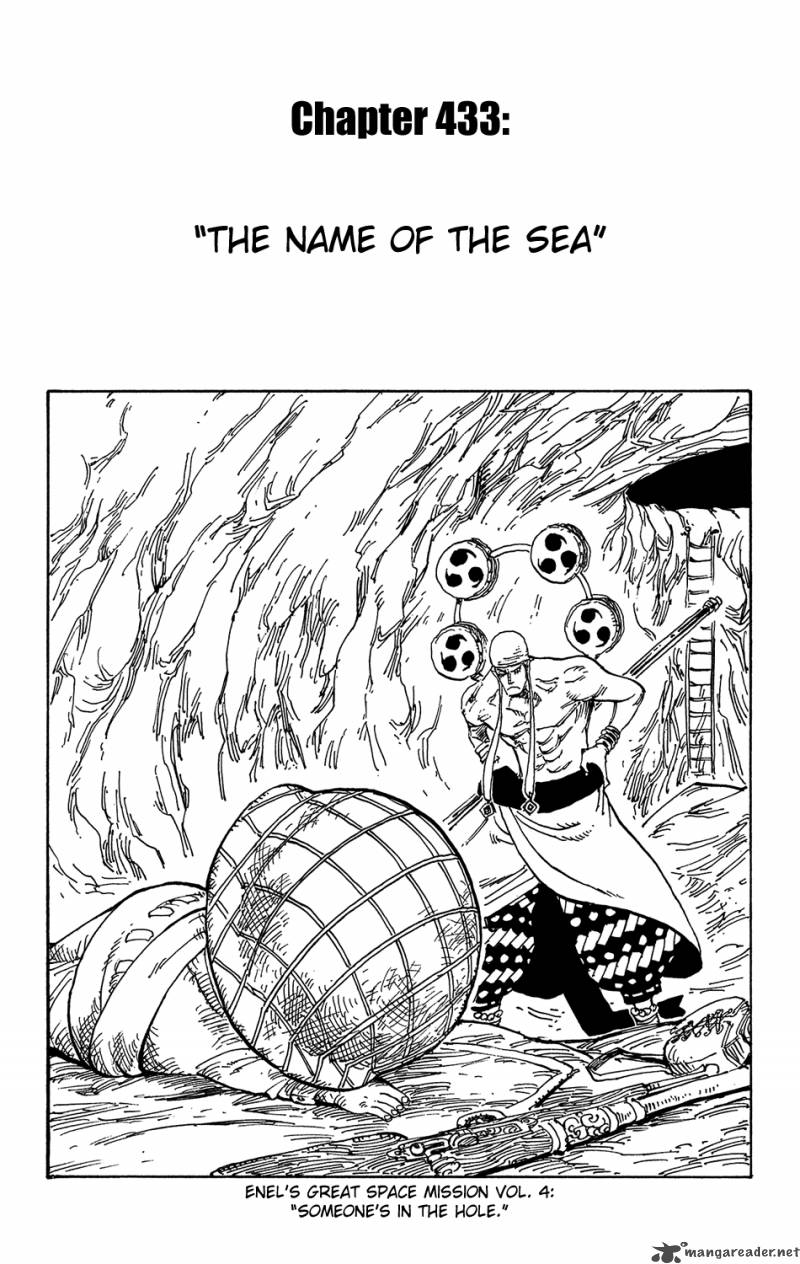 One Piece Chapter 433 — page 1