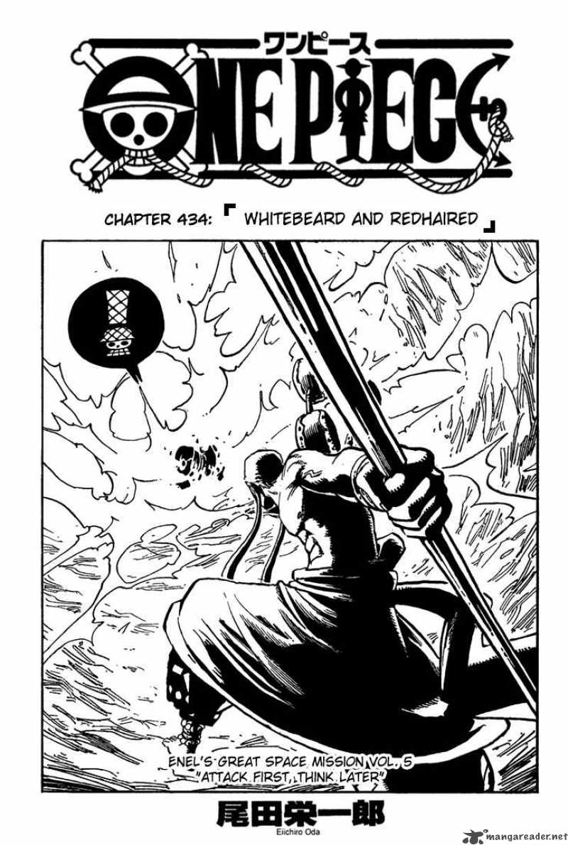 One Piece Chapter 434 — page 1