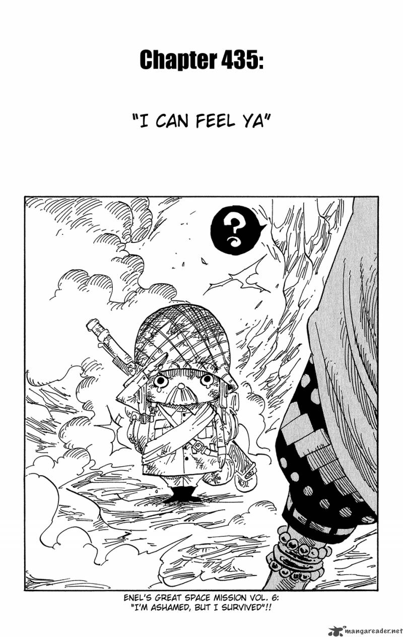One Piece Chapter 435 — page 1