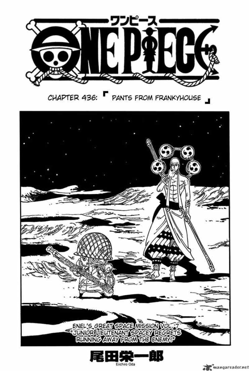 One Piece Chapter 436 — page 1