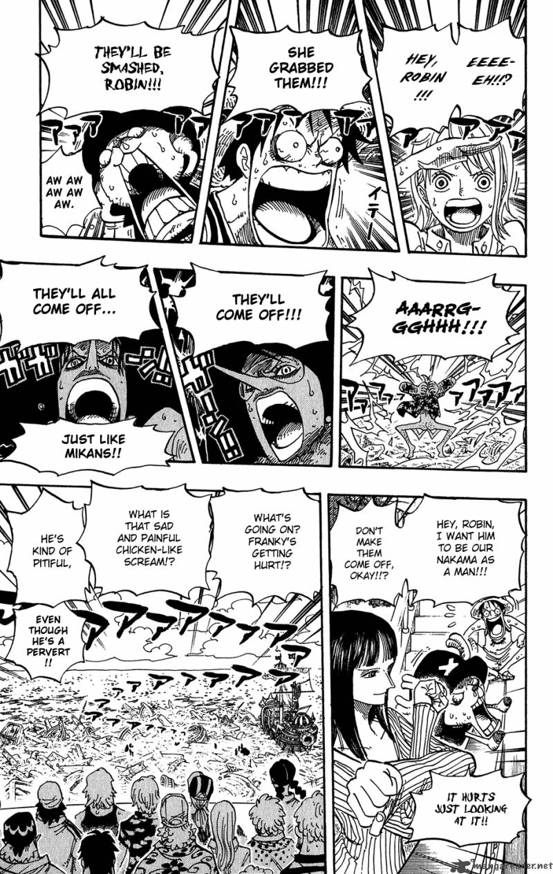 One Piece Chapter 437 — page 5