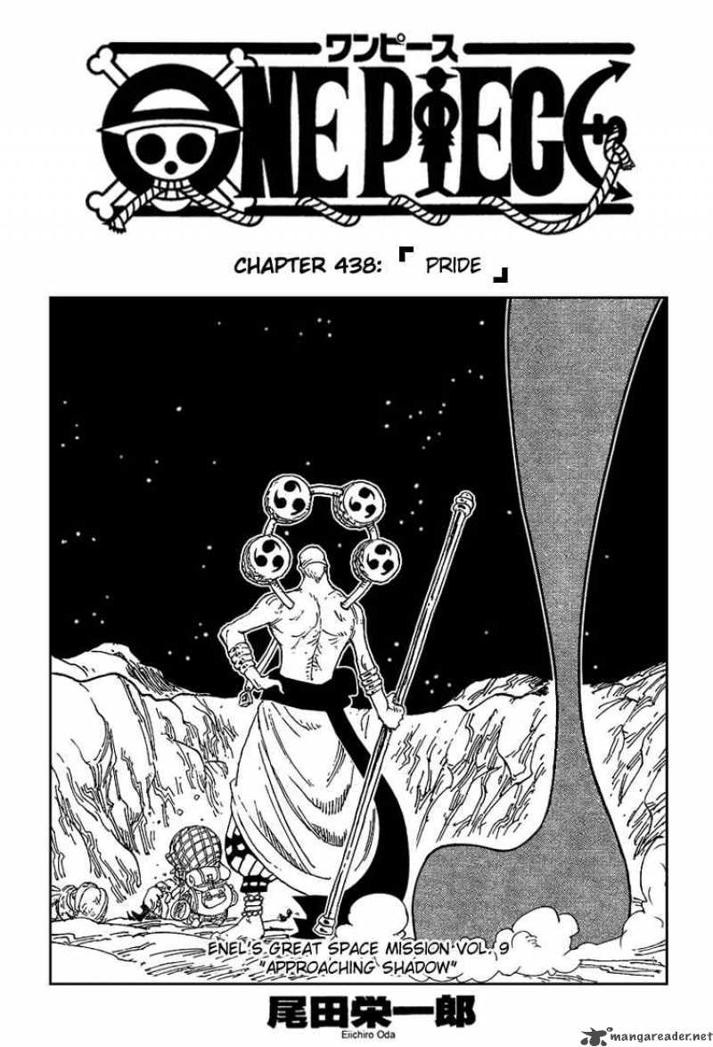 One Piece Chapter 438 — page 1