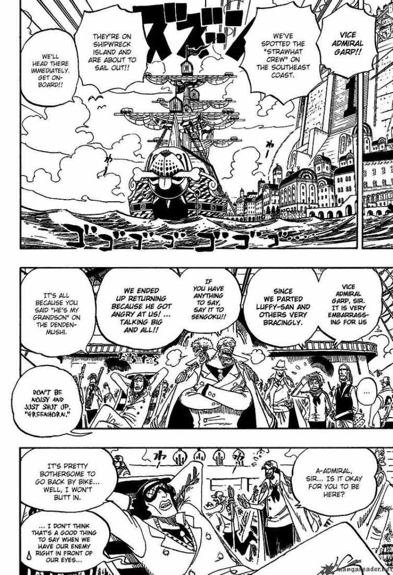 One Piece Chapter 438 — page 6