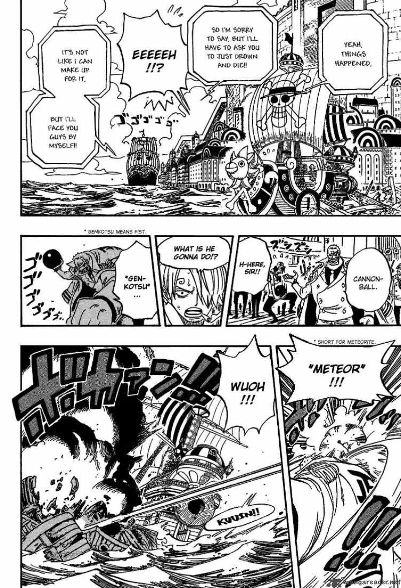 One Piece Chapter 438 — page 10