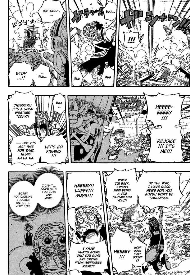 One Piece Chapter 438 — page 14