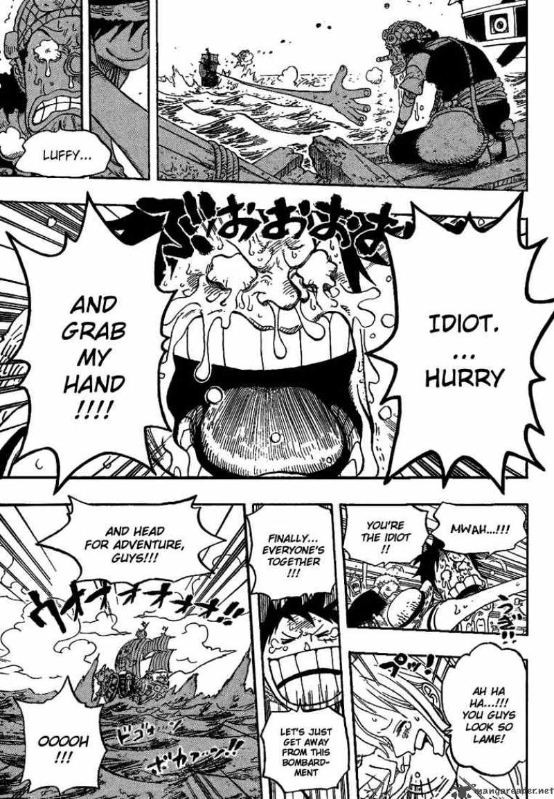 One Piece Chapter 438 — page 18