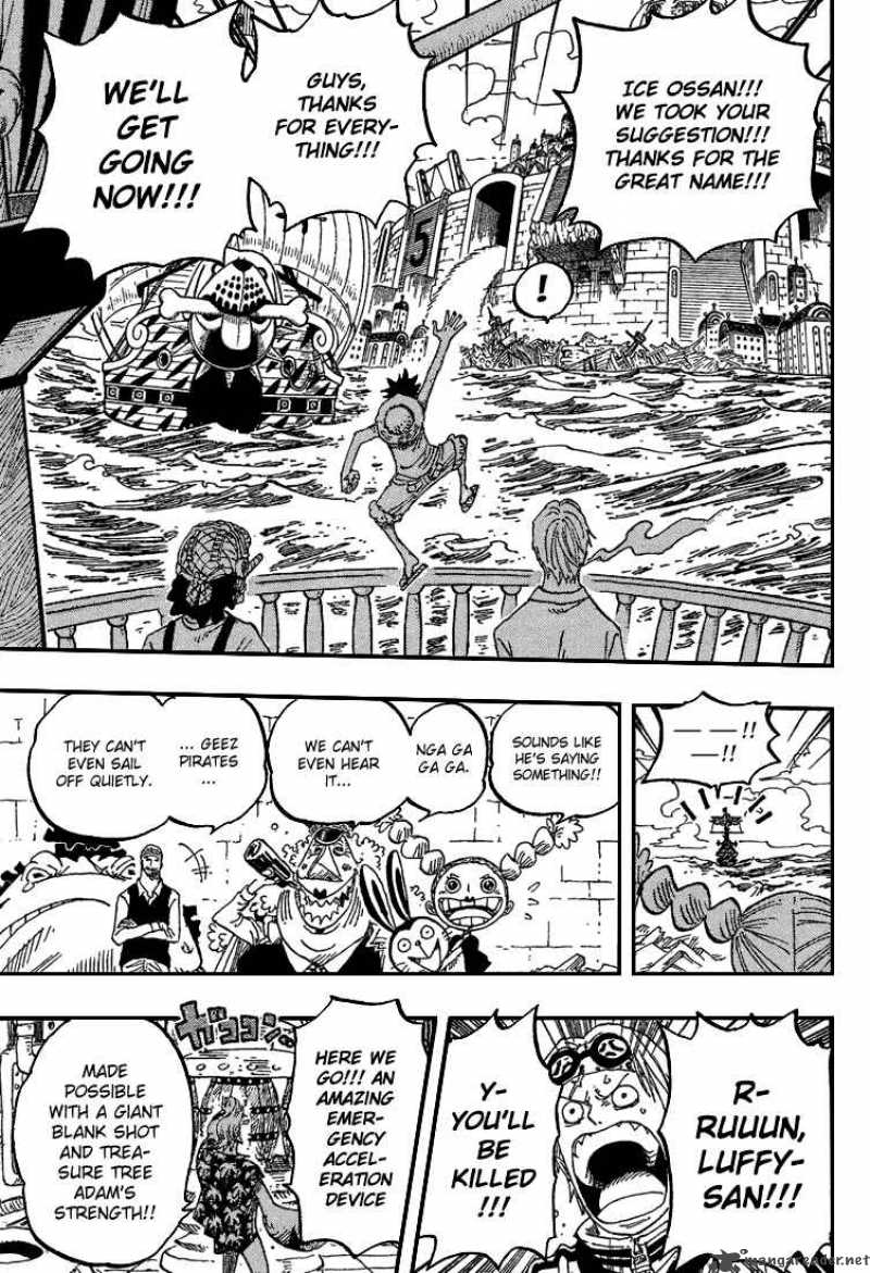 One Piece Chapter 439 — page 8