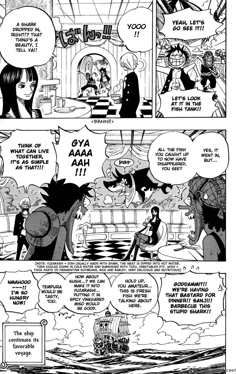 One Piece Chapter 442 — page 3