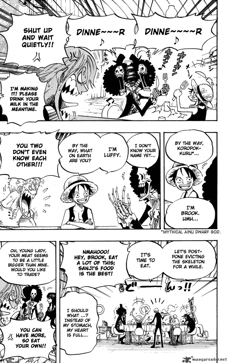 One Piece Chapter 443 — page 5