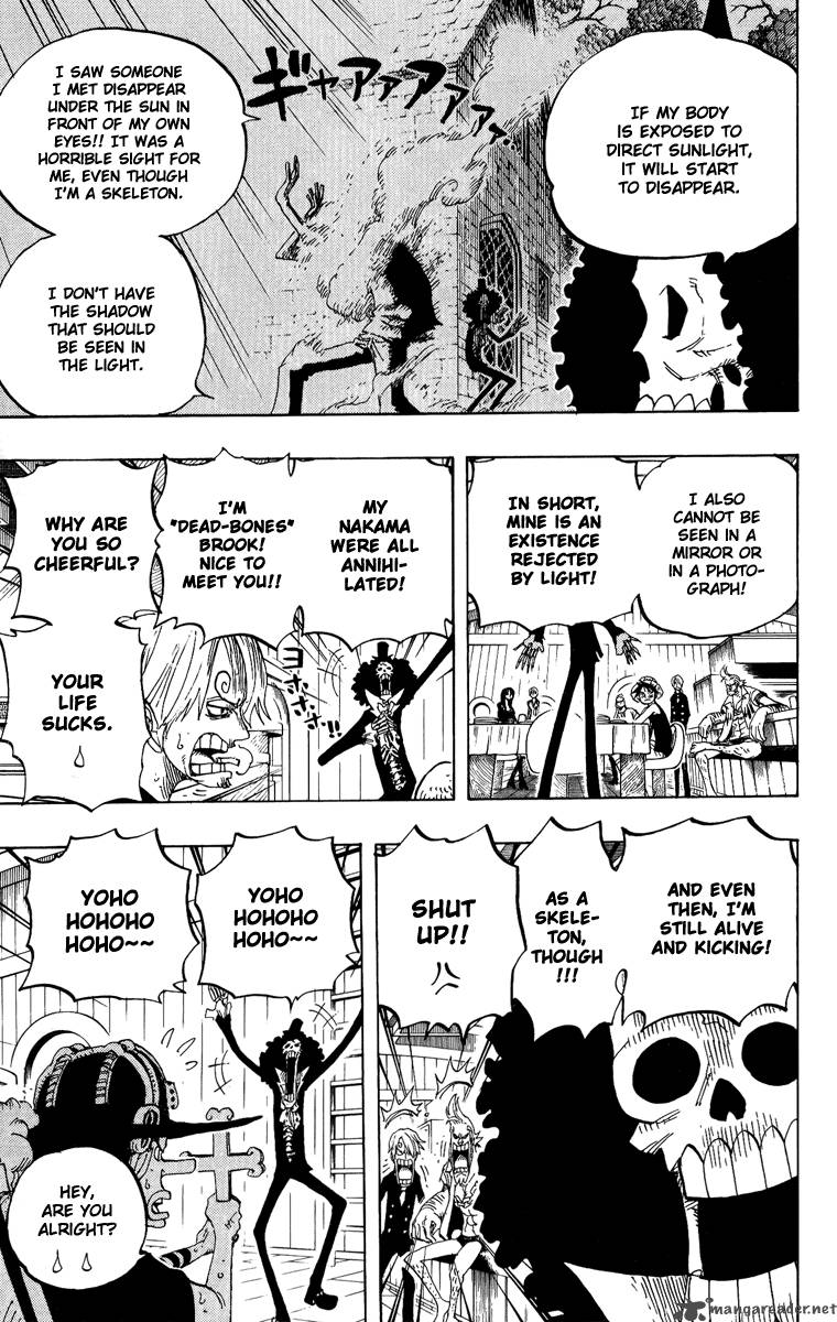 One Piece Chapter 443 — page 11