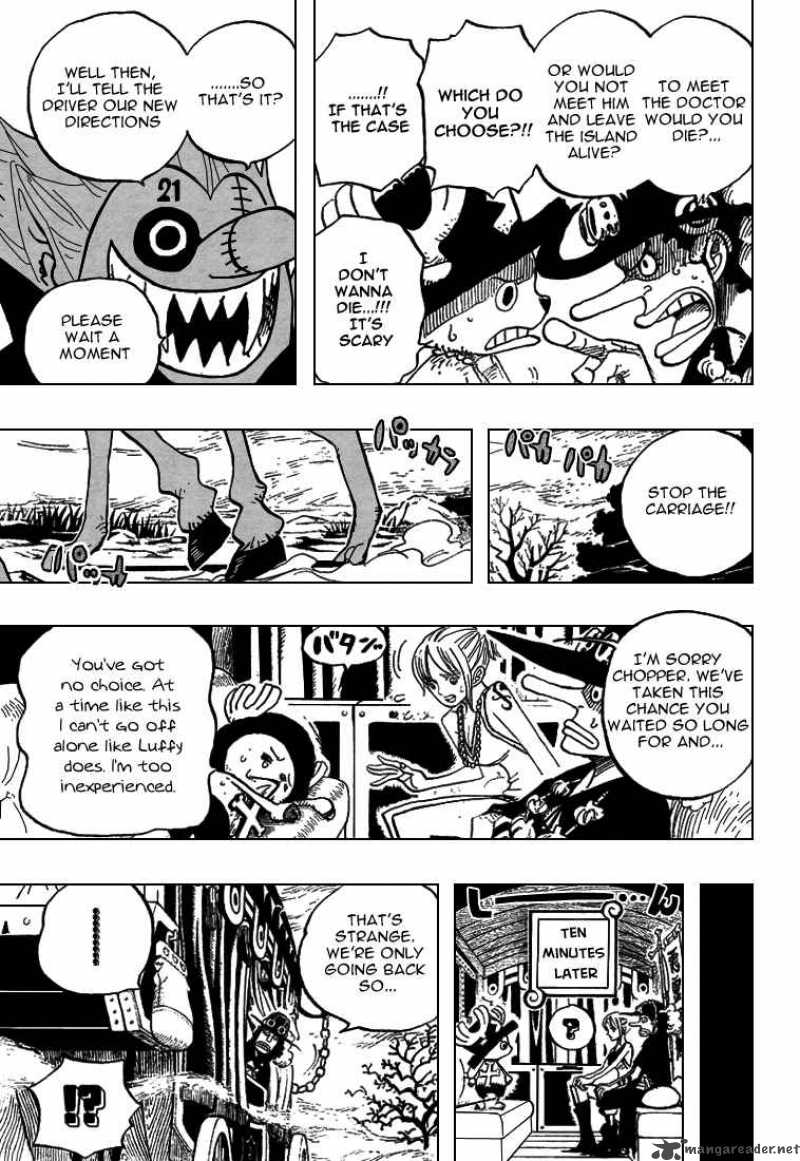 One Piece Chapter 445 — page 9