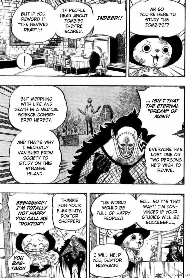 One Piece Chapter 446 — page 8